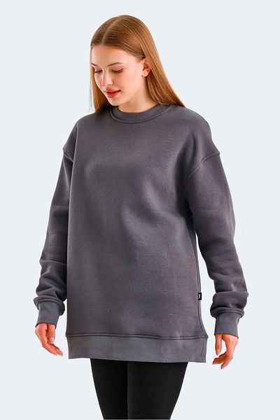 Slazenger Hanorac supradimensionat pentru femei VADIM Gri închis
