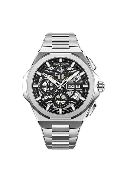Jacques Philippe Jpagc6413X6Blk Men's Wrist Watch