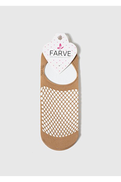 Farve Модел FRV03 Дамски балерински чорапи - Телесен цвят