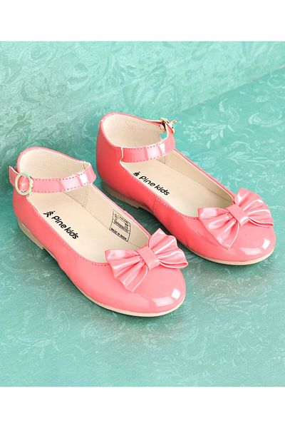 Pine kids Belly & Peep Toes - Red