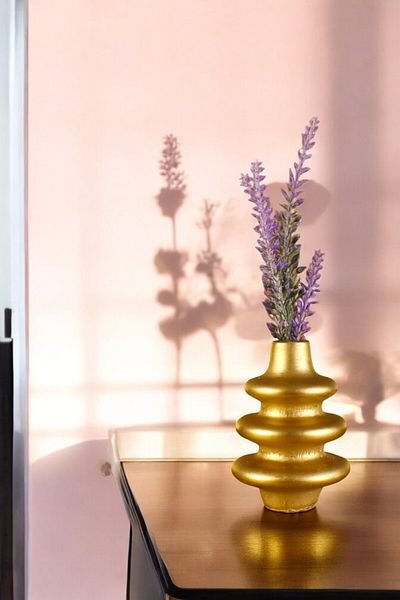 Evene Vase Small - Table Top and Home Decoration, Gold Color Model 5