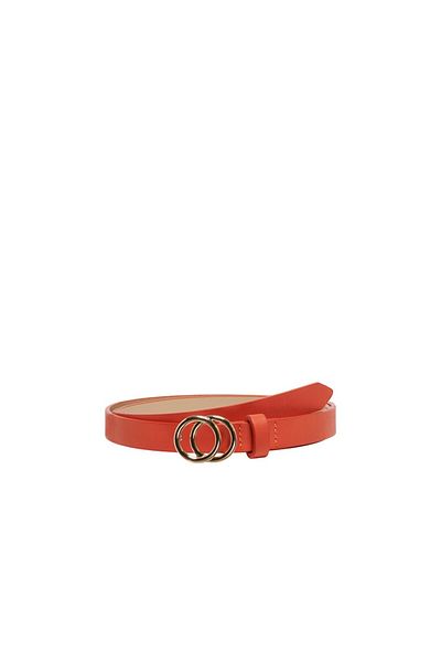 ONLY Orange Women's Faux Leather Belt15302525