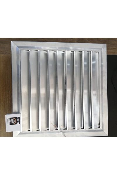 Hakim Havalandırma Aluminum White Painted Grille with Aspirator 35X25Cm