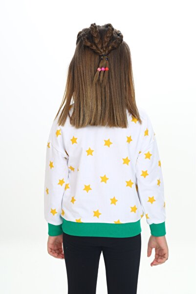 Toontoy Girl's Printed Sweatshirt