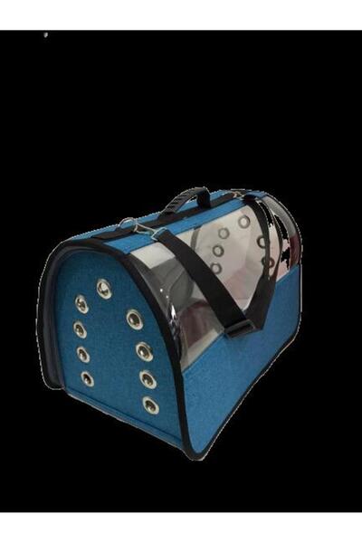 Pet Pretty Flaybag Şeffaf Çanta Büyük Boy Mavi 30x30x49 CM