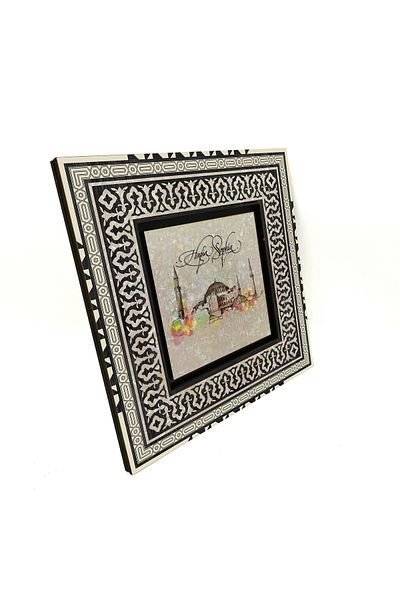 Sadrazam Masa MDF imprimata Moscheea Hagia Sofia 20x20 Krt-5