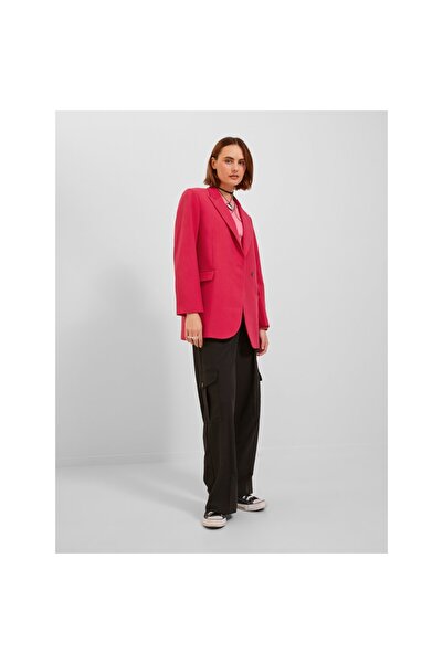 JJXX Pink Color Double Breasted Blazer Jacket 12200590