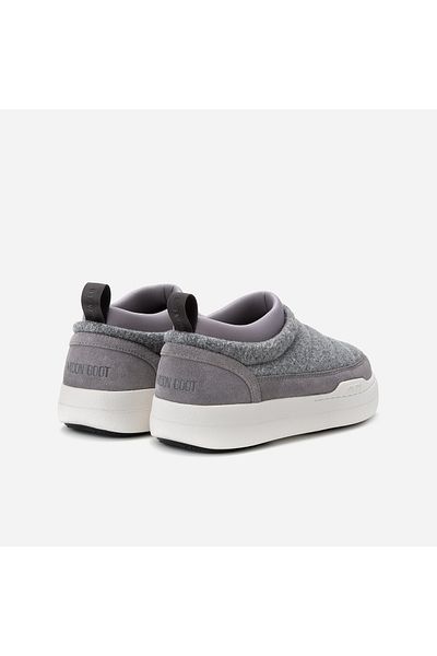 MOON BOOT Lässiger Damen-/Mädchen-Sneaker – 80D 2470080 -H006 Moon Boot Park, Soft Felt Grey