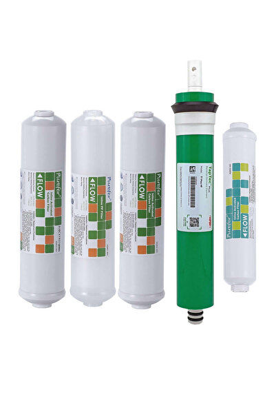 Aquames Purefer Su Arıtma Filtresi Vontron Yüksek Kireç Membranlı Set