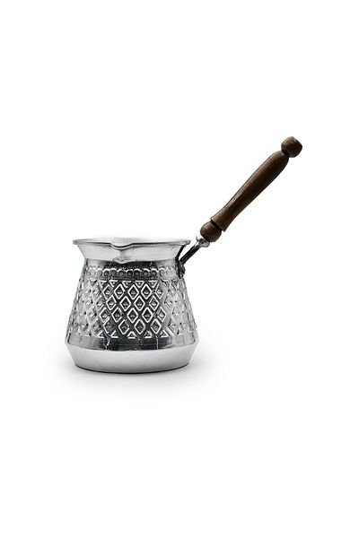ANTEPSEPETİ Aluminum Embroidered Coffee Cotton