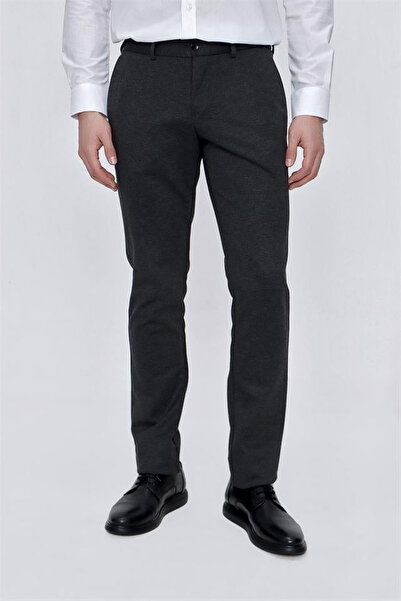 YAKAMEL Men's Lycra Flexible Quality Fabric School Pants