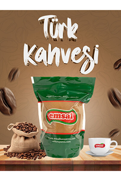 Emsal Kuruyemiş Türk Kahvesi (AZ KAVRULMUŞ) - 500gr