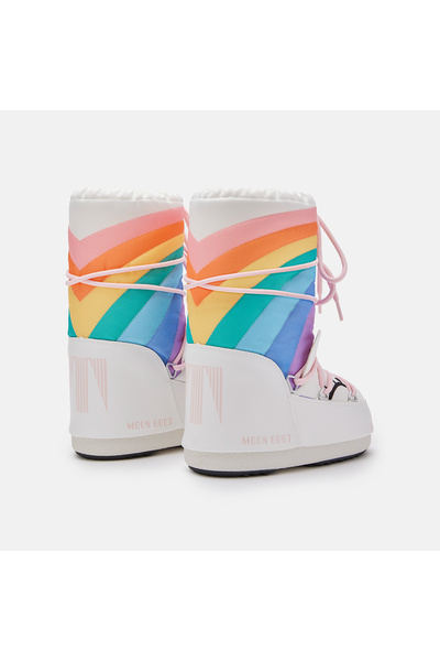 MOON BOOT Жіночі / Дівчачі черевики (сніг) 80D3400270-AV20 Moon Boot Icon Unicorn White/Multicolor (27-34)
