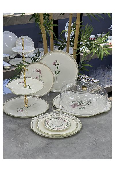 Doğudeko Tiete Gold Detailed 28 Piece Presentation Set