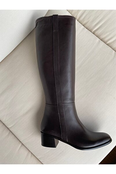 LA PASSION DERİ KAHVERENGİ ÇİZME