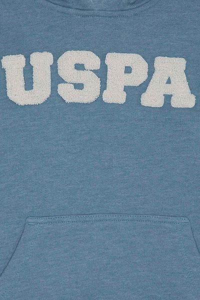U.S. Polo Assn. Green Kids Sweatshirt - Basic Model