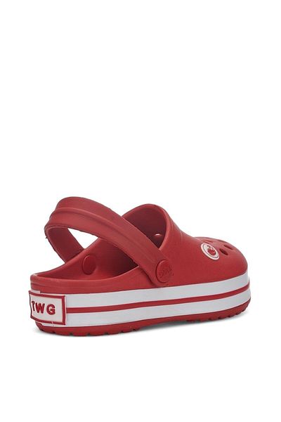 Twingo Red Orthopedic Unisex Children's Slippers and Sandals