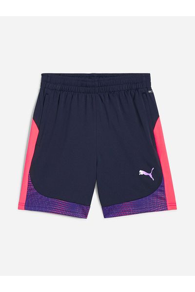 Puma Colorblock Logo Detail Short with Elasticated Waistband