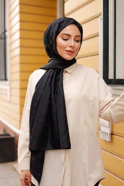 QASSA SHAL Dama Pattern Shawl