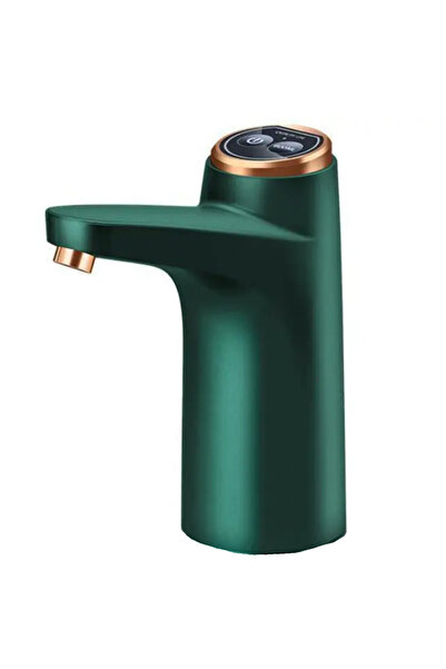 qualitytime Yeşil Akıllı Şarjlı Damacana Su Pompası Elektrikli Dokunmatik Su ...