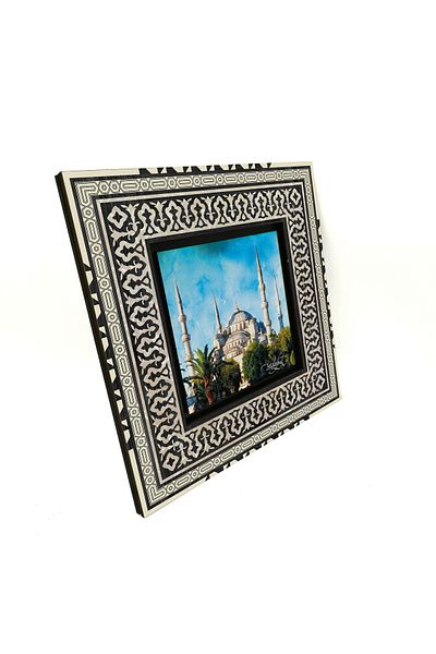 Sadrazam Masa MDF imprimata Moscheea Sultanahmet 20x20 Krt-13