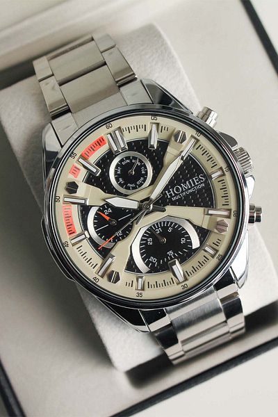 Homies Hm25124S01-2 Men's Watch with Steel Band