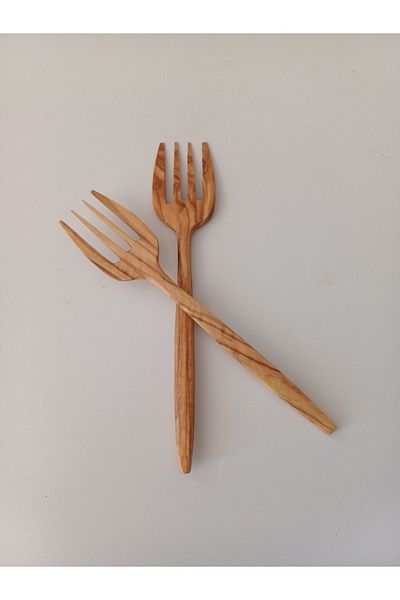 oliveforestwood Olive Tree Fork - 2 Pieces