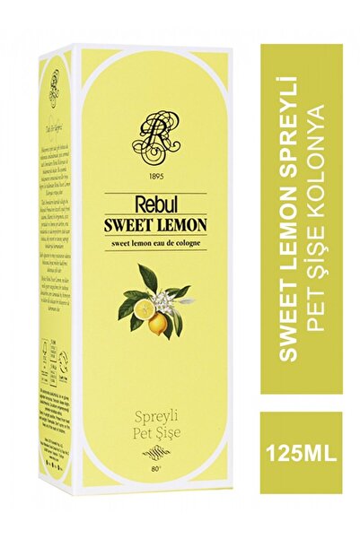 Rebul Sweet Limon Kolonya Pet 125Ml