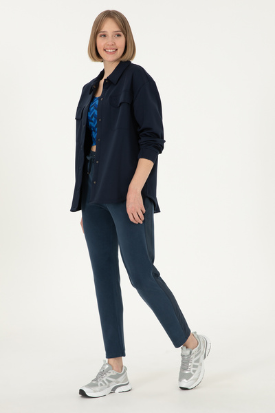 U.S. Polo Assn. Kadın Lacivert Eşofman Altı 50292399-VR033