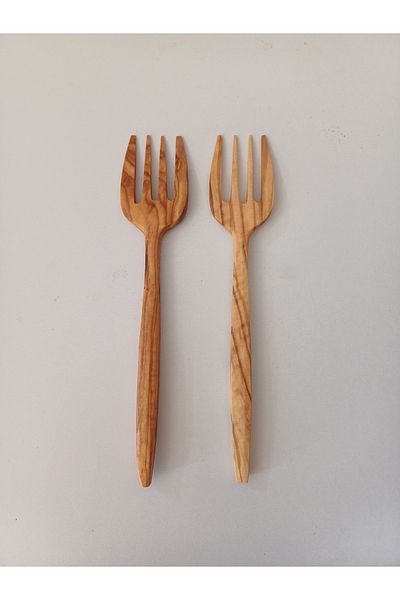 oliveforestwood Olive Tree Fork - 2 Pieces