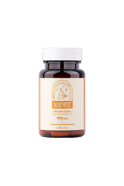 ALKEMİST Alkemist Çinko İçeren Takviye Edici Gıda 60 Kapsül