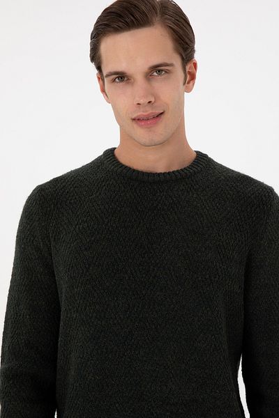 U.S. Polo Assn. Men's Dark Green Sweater 50297049 -Vr079
