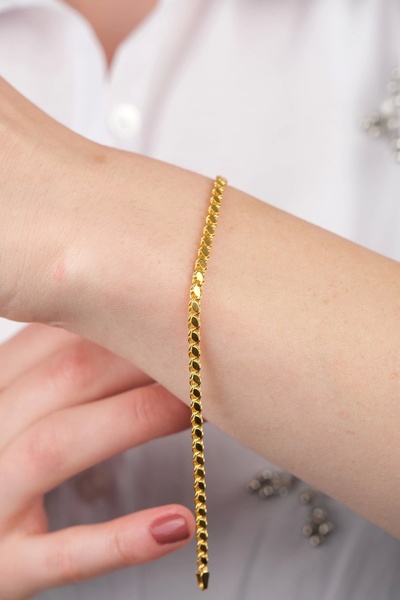 Arpaş 14 Ayar Altın Arpa Zincir Bileklik