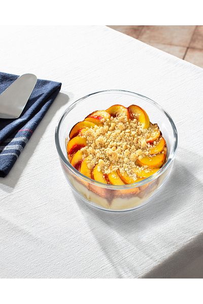 Madame Coco Cholet Small Size Oval Borosilicate Glass Baking Tray
