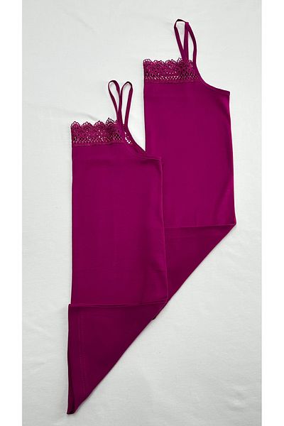 Lunamiratto Economical 2 Pack for Woman - Cotton and Lycra Suspender Tank Top