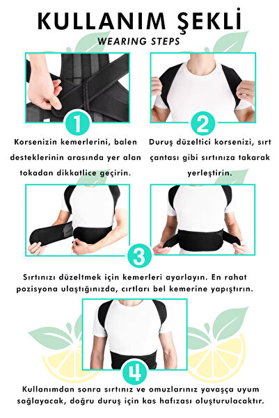 elilom Unisex Upright Posture Corset - Double Underwire, Anti Humpback, Suitable for Daily and Sports Use (Ceku)