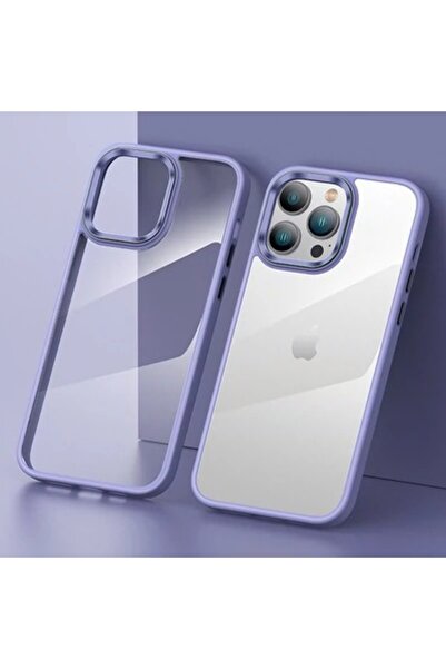 halkhouse iPhone 12 Pro Max Kılıf Renkli Kamera Çerçeveli Silikon Esnek Şık F...