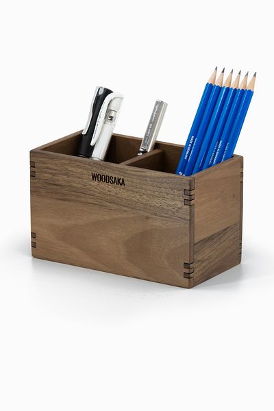 Woodsaka - Husă pentru creion reglabilă în două secțiuni Reka - Nuc