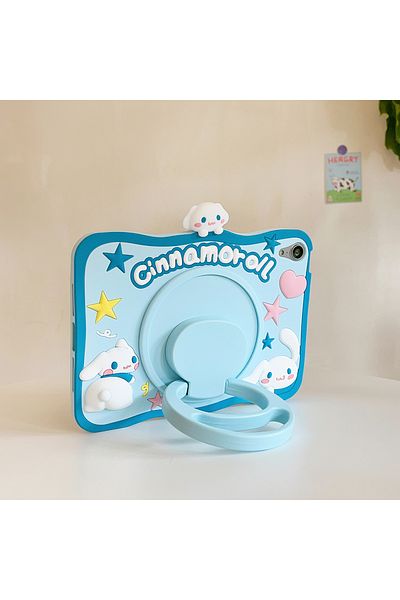 UnDePlus Apple iPad 10.2Inc Case Cute Dolls Fun 3D Character Kids Case with Stand