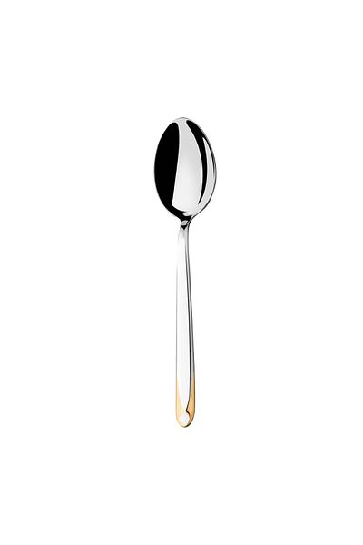 Narin Asellus Dessert Spoon - Gold - 12 Pieces