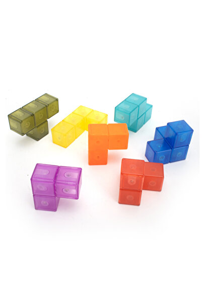 Fab N Funky Magnetic Rubik's Cube - 3+ Years, Fine Motor Skills Development, Sensory Exploration Activity Toy