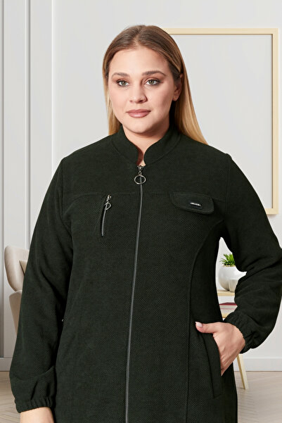 Ferace Women's Plus Size Top Coat