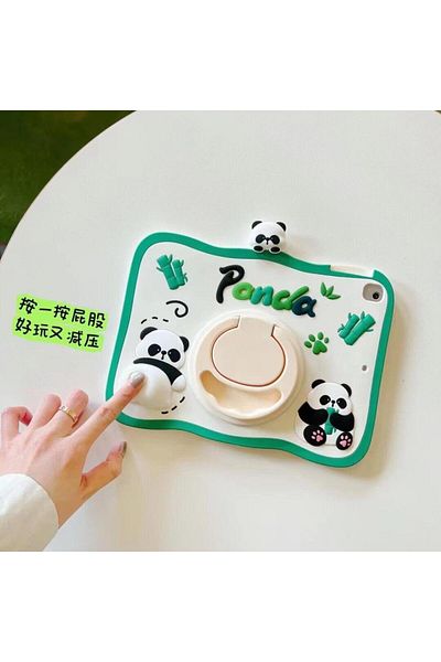 UnDePlus iPad Case - Cute Dolls, Fun Children's Case with 3D Characters