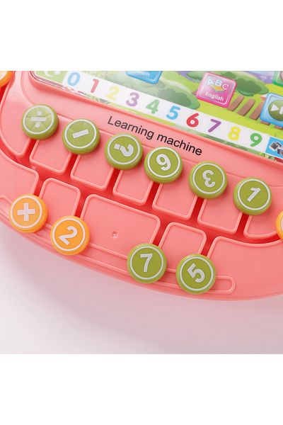 Fab N Funky لعبة تعليمية ذكية للرياضيات للأطفال، لعبة آلة تعلم للأطفال من سن 6 سنوات فما فوق، وردي، 30 سم