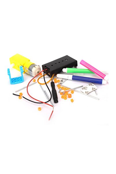 Fab N Funky Scientific Discovery DIY Wooden Ferris Wheel Electric Toy - 29 Pieces