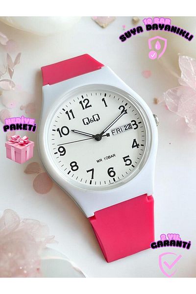 Q&Q Children's Eylence Figured Wrist Watch with 10 Atm Water Resistant Silicone Bands - 39A.001Vy