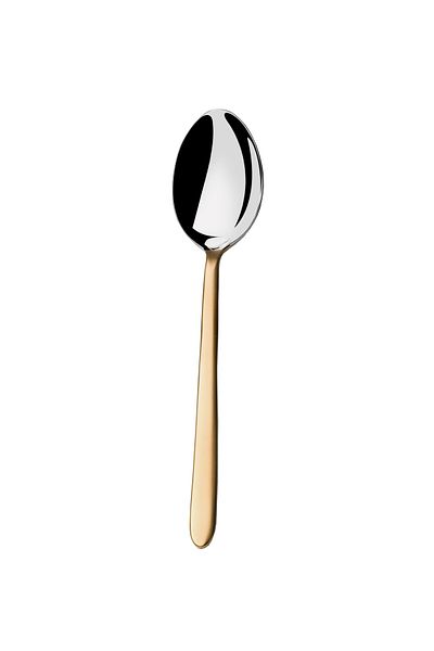Narin Plaides Dinner Spoon - Matte Gold - 12 Pieces