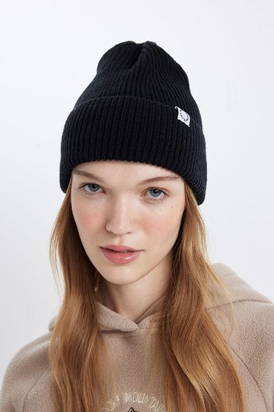 DeFacto Women's Woven Labeled Knitwear Beret A6327Ax24Wn