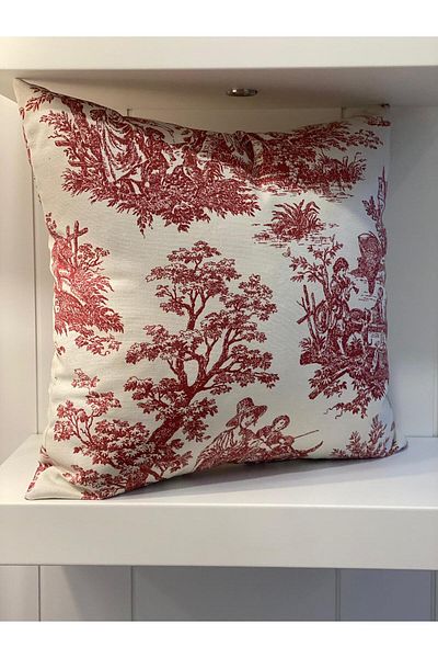 Dekordan House Cotton Throw Pillow (43×43)