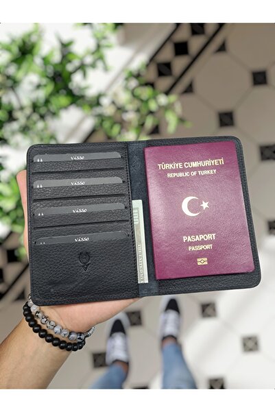 VİSSO 911 GERÇEK DERİ PASAPORT KILIFI İSME ÖZEL PASAPORT KILIFI Deri Çanta